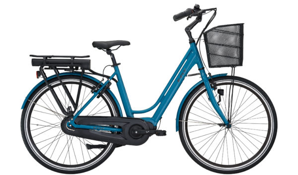E-fly dame elcykel i blå