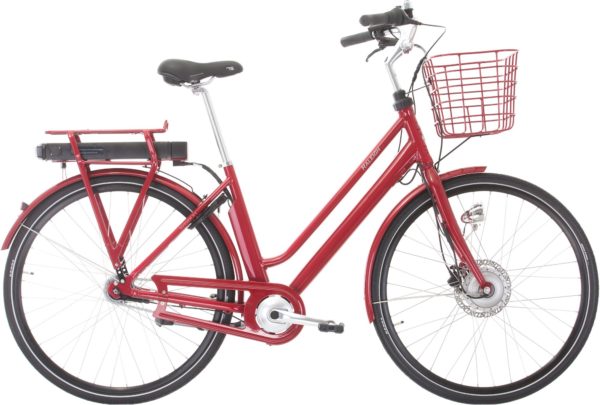 Raleigh sussex rød elcykel