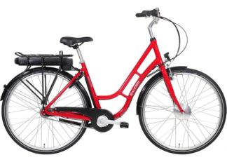 Raleigh darlington rød elcykel