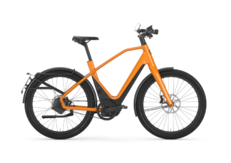 Orange Gazelle N1 Speed cykel med motor