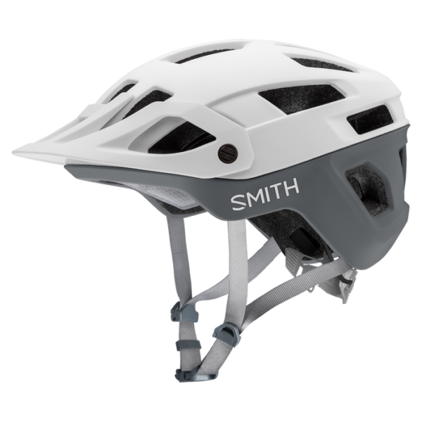 SMITH Engage hvid cykelhjelm