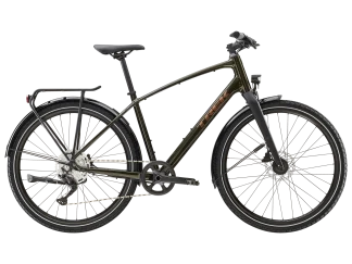 Cykel fra Trek i farven black olive