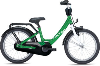 Børnecykel fra Falter i farven grøn