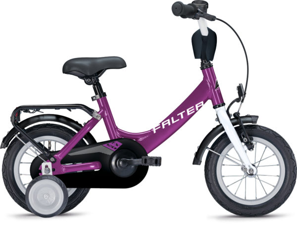 børnecykel fra Falter FX 120 12" - i farven lilla