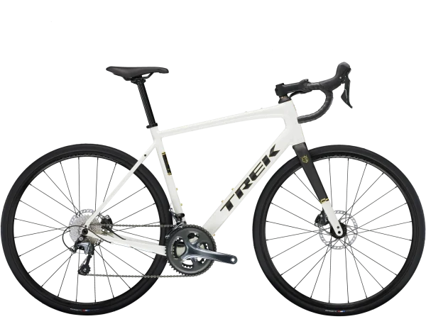 Racercykel fra Trek model Domane AL 4 Gen 4 i farven hvid