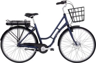El cykel fra Raleigh model darlington i farven blå