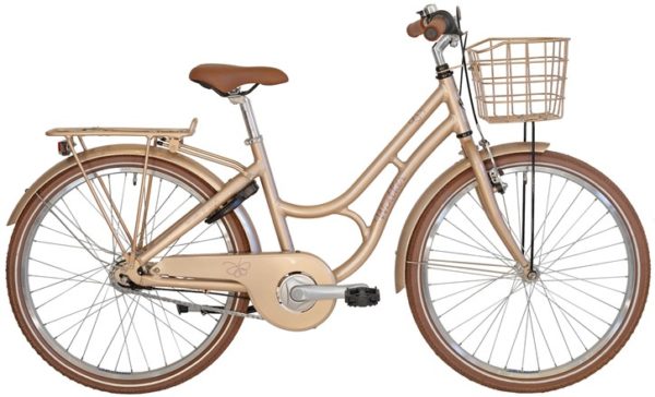 Børne cykel fra Winther Model G-style i farven blank rosa