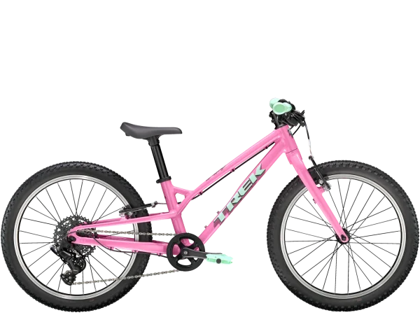 Børne MTB fra Trek model Wahoo 20 Path i farven pink/blå